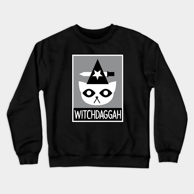 NITW - Witch Crewneck Sweatshirt by DEADBUNNEH